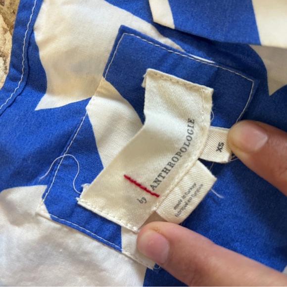 Anthropologie The Somerset dress in blue ombré. Size XS. - Picture 4 of 5